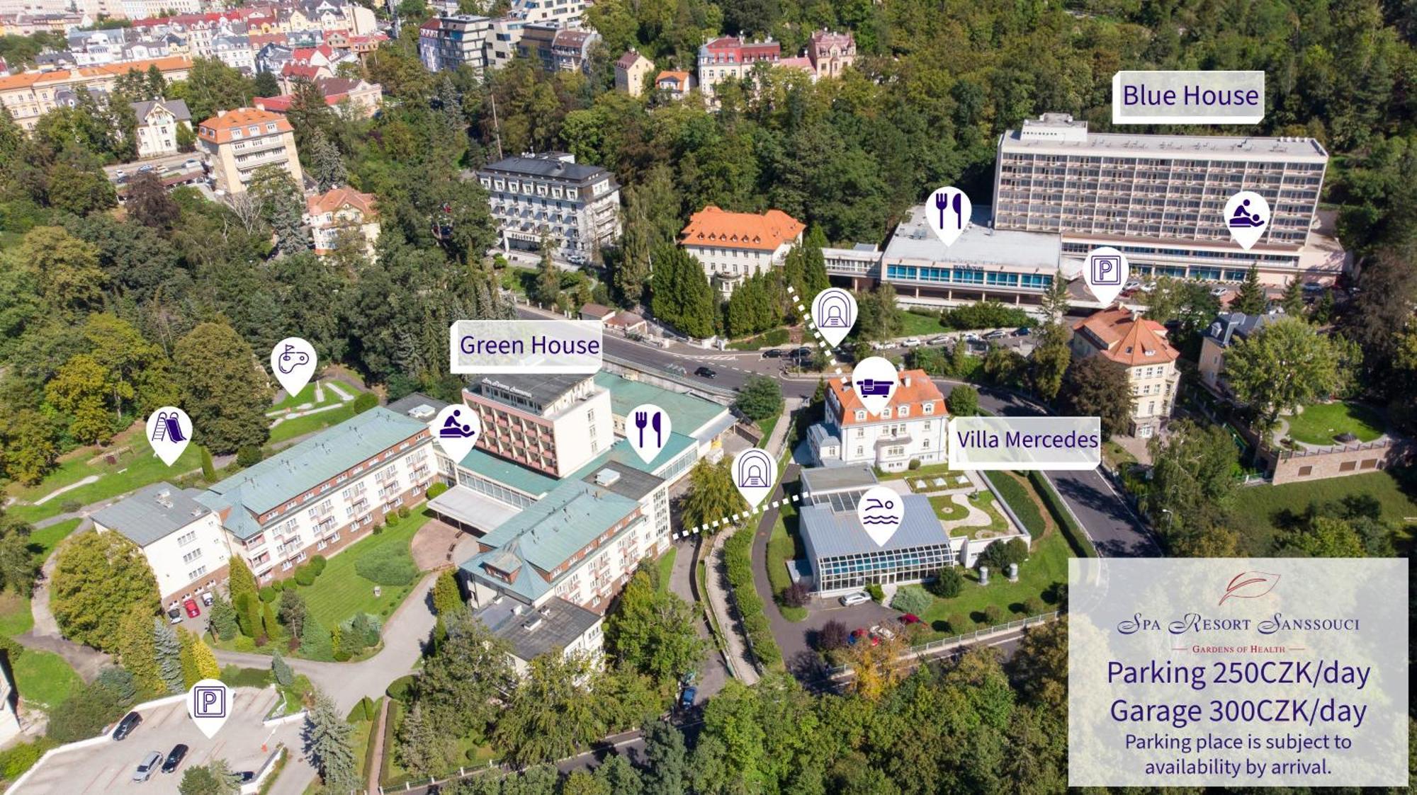 Spa Resort Sanssouci Karlovy Vary Exterior foto